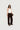 Double Tank Top Blanco/Café
