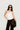 Double Tank Top Blanco/Café