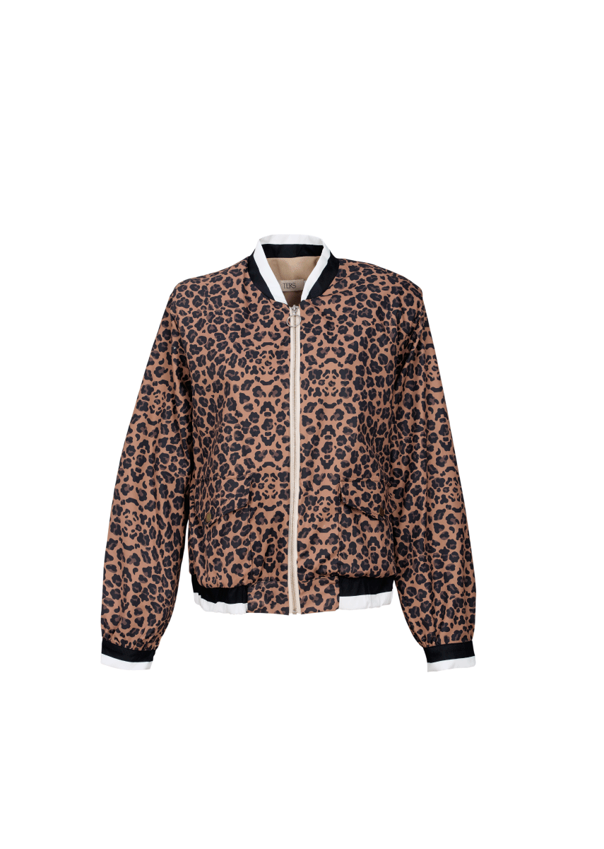 Leopard Mini Jacket - Ters Apparel | marca de ropa y accesorios