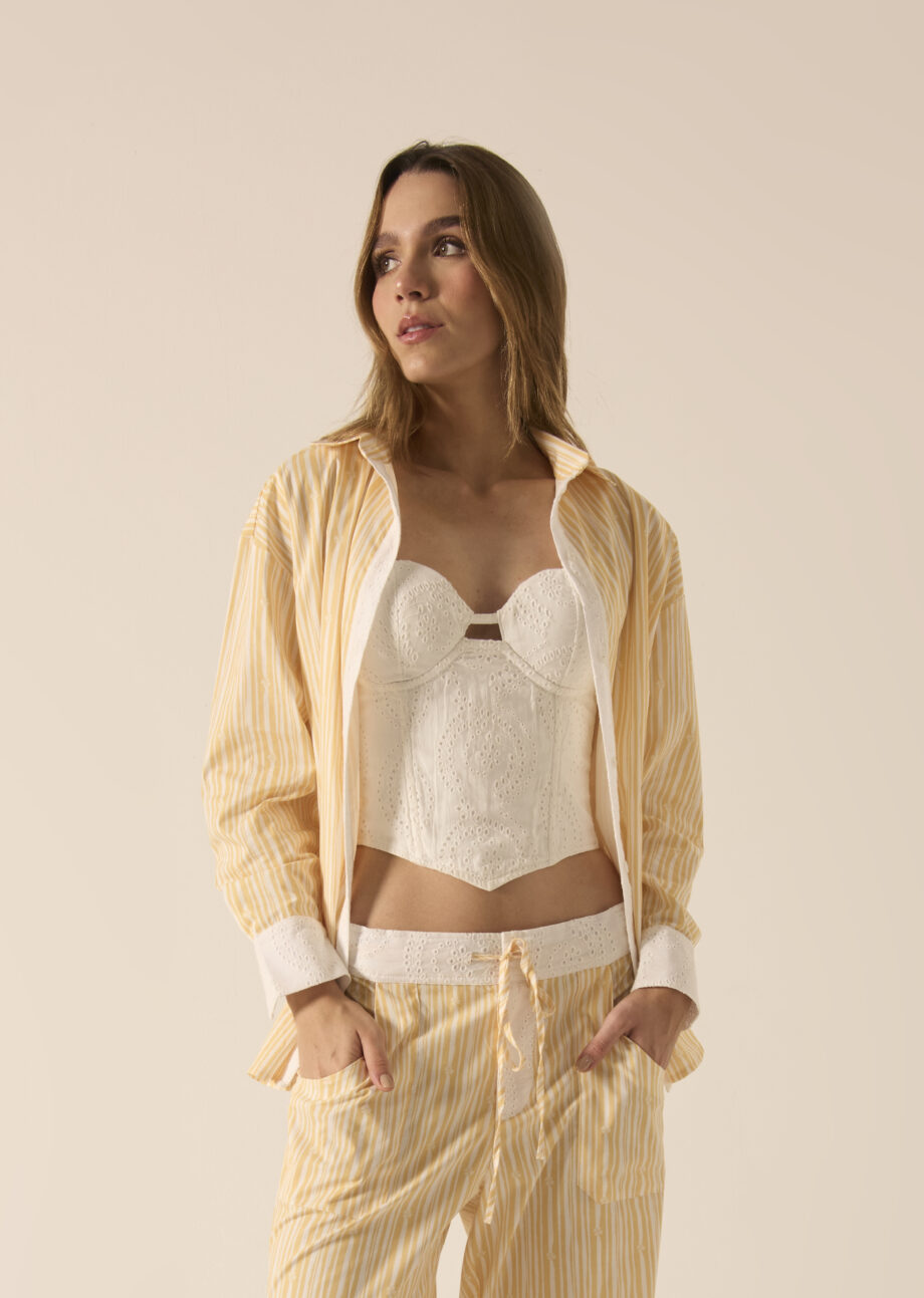 Charm Yellow Shirt