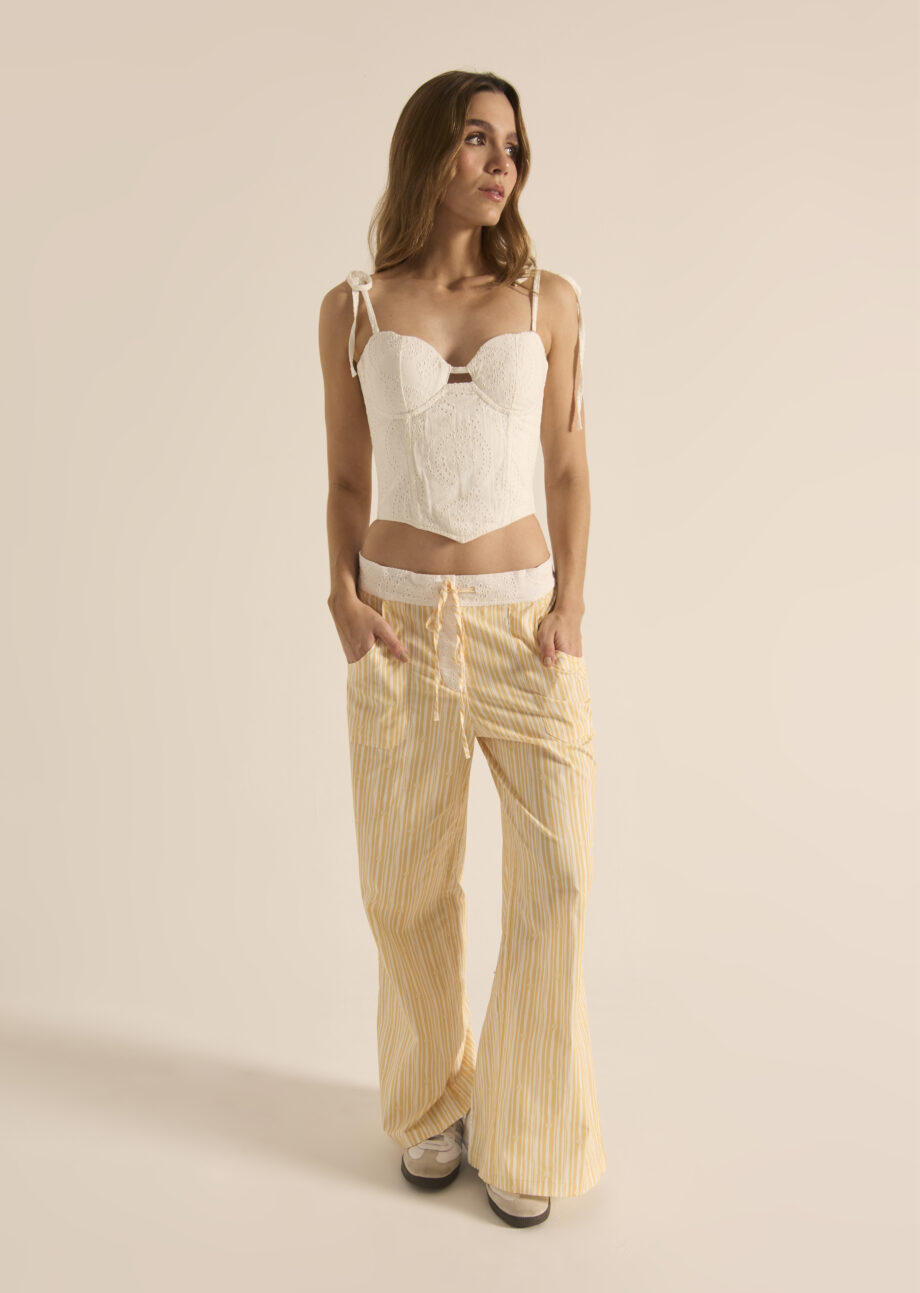 Charm Yellow Pants